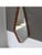 Brown Drop-Shaped Wall Mirror, 1950s For Sale - Image 8 of 11