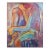 Vintage Late 20th Century Fauvist Seated Figure Painting For Sale