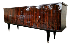 Mid-Century French Sideboard in Macassar Ebony, 1960s