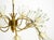 Beige Mid-Century Modern Glass and Brass Chandelier by Rupert Nikoll, 1950s For Sale - Image 8 of 18