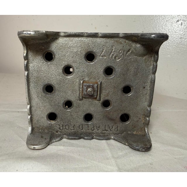 Antique 19th Century Cast Iron Je Stevens Jewel Safe Deposit Lockable Still Bank For Sale - Image 14 of 14