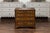 Early 19th Century English 1800s George III Burl Wood Four-Drawer Commode with Feather Banding For Sale - Image 5 of 12