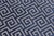 Blue Lexington Greek Key Design Rolling Ottoman For Sale - Image 8 of 14