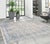 Textile Pasargad Home Transitional Silver Area Rug-5' 9" X 9' 0" For Sale - Image 7 of 7