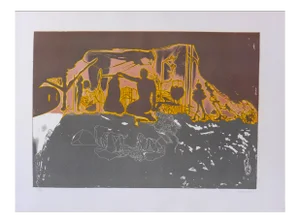 Jardin de Noche Etching and Aquatint by Jorge Castillo, 1975