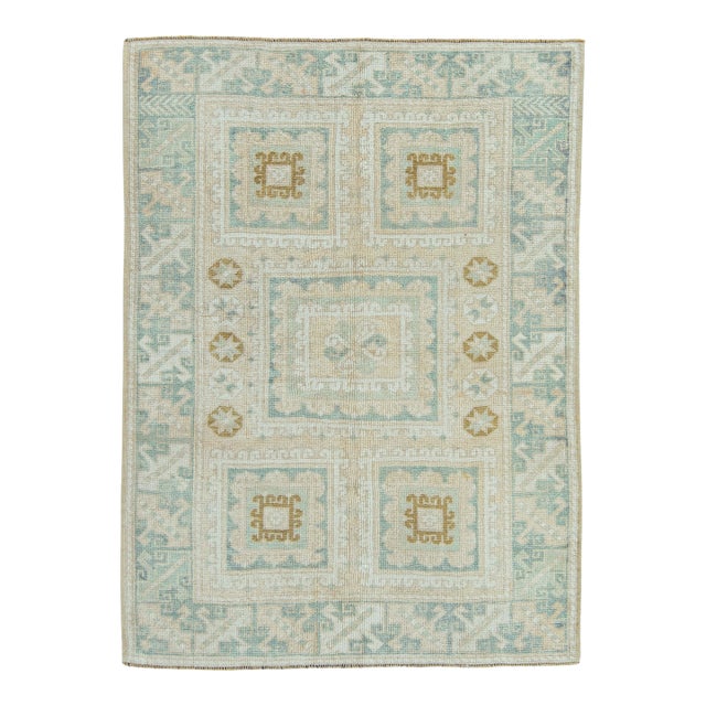 Turkish Vintage Rug 4'3" x 5'9" #20790 For Sale