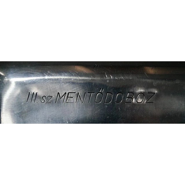 Silver Vintage Aluminium First Aid Box, 1940s For Sale - Image 8 of 12