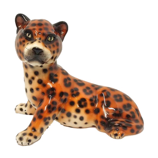 Ceramic Tiger, Spain, 1980s For Sale