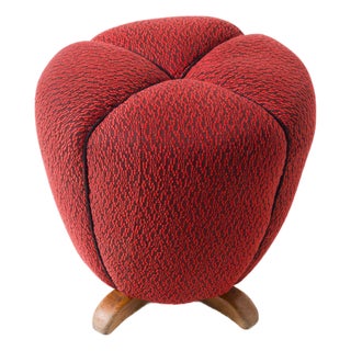 Tulip Ottoman by Jindřich Halabala, 1950s For Sale