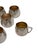 Vintage WM Rogers Silver Plate Jefferson Cups and Beverage Service Featuring 6 Silverplate cups, a creamer and a sugar...