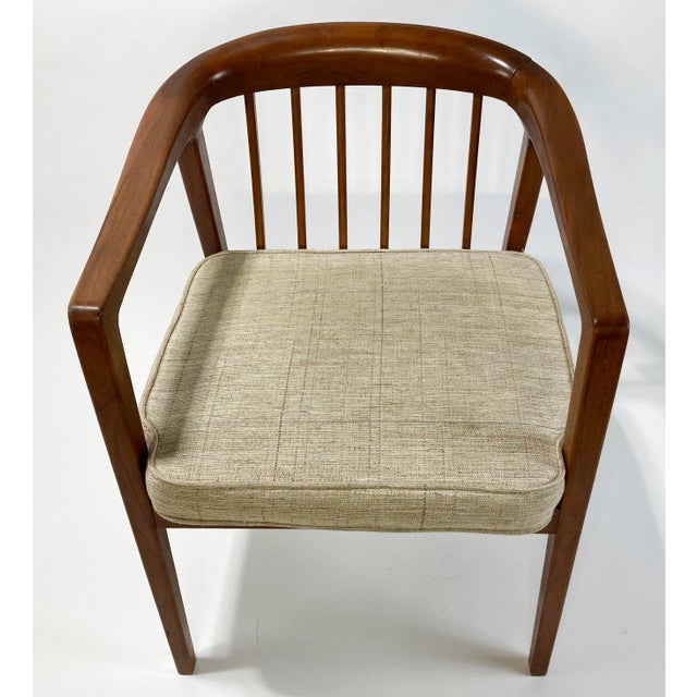 Vintage Folke Ohlsson for Dux MCM Danish Modern Arm Chair For Sale In Kansas City - Image 6 of 10