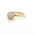 This authentic Tiffany & Co. HardWear diamond ball ring is a bold and modern statement piece that embodies the...