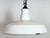 1960s Industrial White Enamel Factory Pendant Lamp, 1960s For Sale - Image 5 of 16