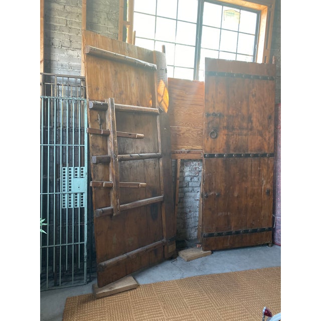 Antique Chinese Doors- a Pair For Sale - Image 12 of 12