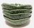 Mid-Century Modern Vintage San Rafael Bordallo Pinheiro Cabbage Lettuce Majolica Bowls Portugal-Set of 4 For Sale - Image 3 of 4