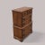 Vintage Chippendale Style Maple Tallboy Dresser, 1970s For Sale - Image 4 of 10