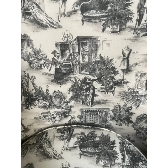 Pair of Vintage Bergere Chairs For Sale In Detroit - Image 6 of 6