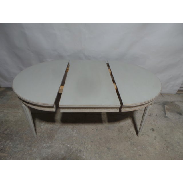 Swedish Gustavian Dining Table For Sale - Image 9 of 11