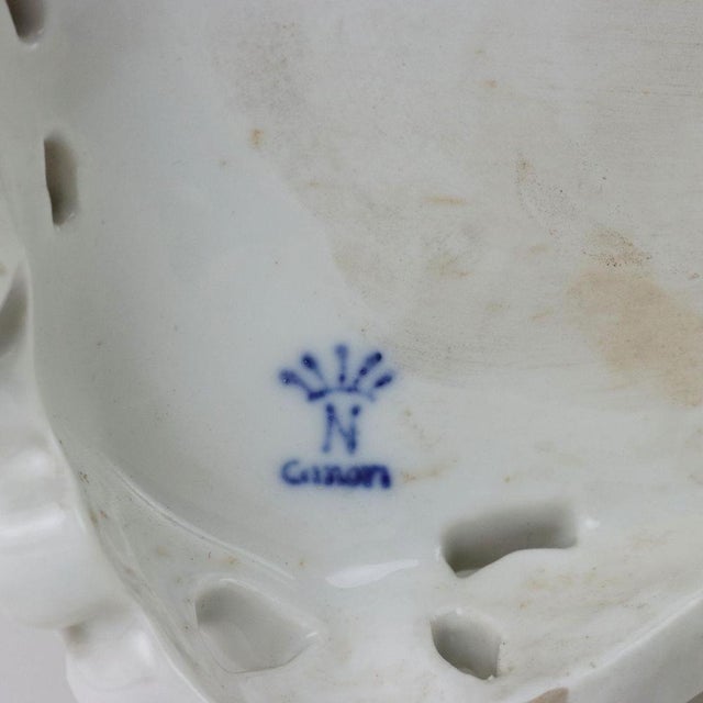 Antique Sculpture in Porcelain For Sale - Image 9 of 10