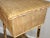 Antique Aesthetic Movement Bamboo Sewing Side Table With Storage & Shelf For Sale - Image 4 of 13