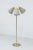 Floor lamp model 324 produced by Armaturhantverk. Made in Göteborg, Sweden during the 1940s. Made from brass with three...