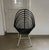 Blackened Rattan Lounge Chair, Design R. Broekhuizen for Rohé Noordwolde, the Netherlands, 1960s, 1950s For Sale - Image 6 of 10