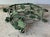 Green 1980s Vintage Green Metal Grapevine Scroll 10-Bottle Large Wine Holder Rack For Sale - Image 8 of 8