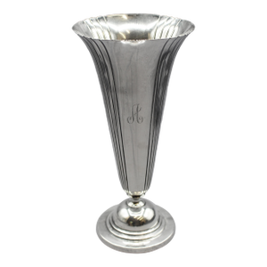Art Deco Period Sterling Silver Rose Vase by the Watson Company