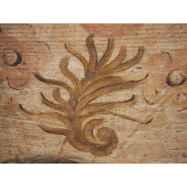 Tyrolean Painted Chest, 1791 For Sale - Image 13 of 18