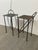 Rhode Island School of Design Wrought Iron Side Tables, Pair For Sale - Image 11 of 12