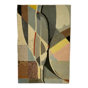 Peter Fiordalisi 1960s Abstract Painting