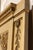 Mid 20th Century French Empire Style Beige Painted Trumeau Mirror with Carved Gilt Décor For Sale - Image 10 of 13
