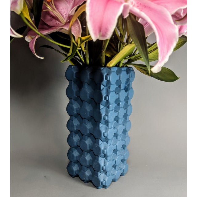 Tom Dixon Grid Vase For Sale - Image 11 of 13