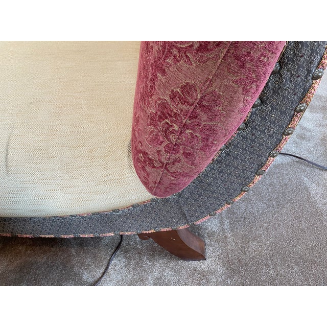 Traditional Oversized Chaise Lounge For Sale - Image 11 of 14