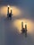 Mid-Century Italian Chrome Sconces attributed to Sciolari, 1970s, Set of 2 For Sale - Image 15 of 18