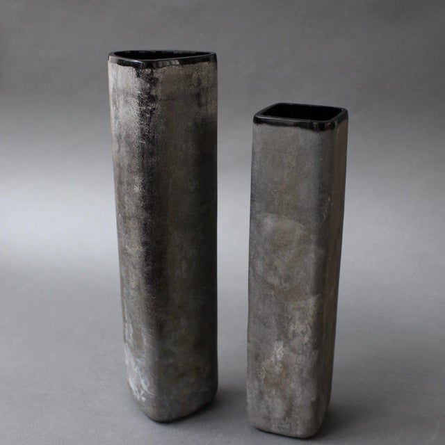 Italian Vintage Scavo Murano Glass Excavation Vase by Alfredo Barbini, 1970s For Sale - Image 15 of 18