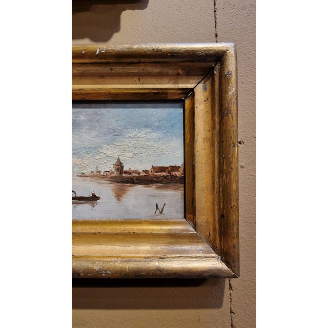 Seascape, Oil on Panel, 1890s-1910s, Framed For Sale - Image 5 of 14