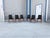 Mid-Century Modern 1970s Mid-Century Walnut & Black Vinyl Dining Chairs Attributed to Chet Beardsley For Sale - Image 3 of 15