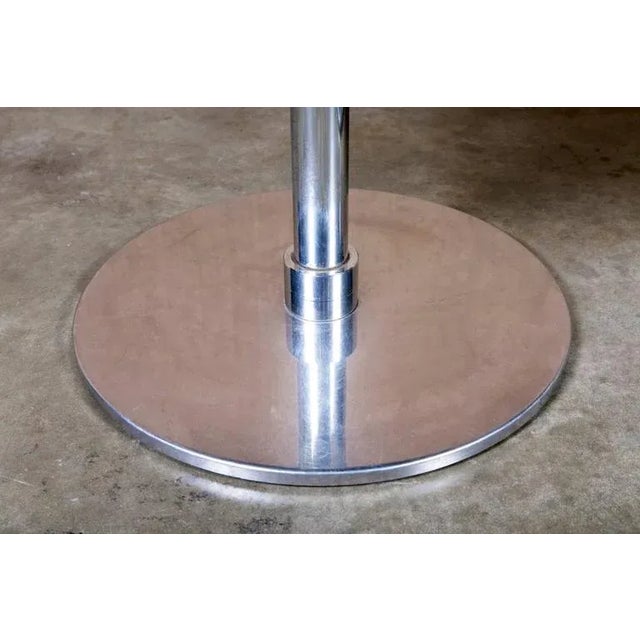 Metal 1970s Vintage Italian Faux Python Swivel Chairs - A Pair For Sale - Image 7 of 10