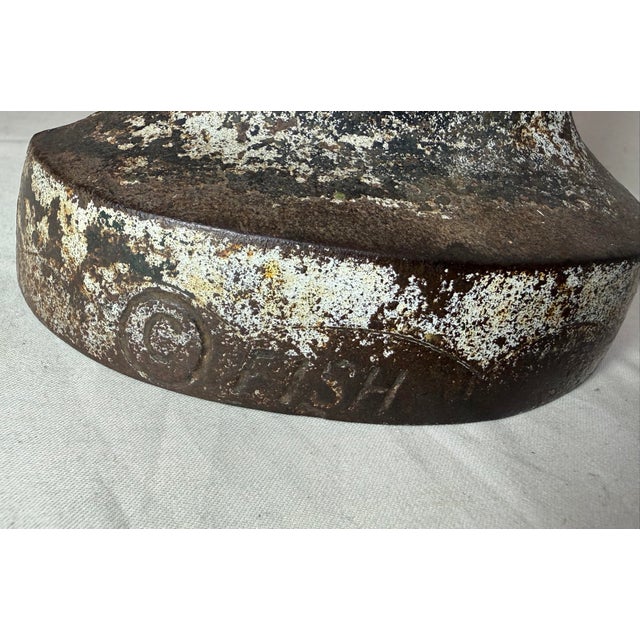 Antique 1920s Original Hubley Cast Iron Bathing Beauties Anne Fish Doorstop #250 For Sale - Image 14 of 14