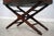 Caribbean Style Carved Mahogany Tray Top Serving Table For Sale In Philadelphia - Image 6 of 12