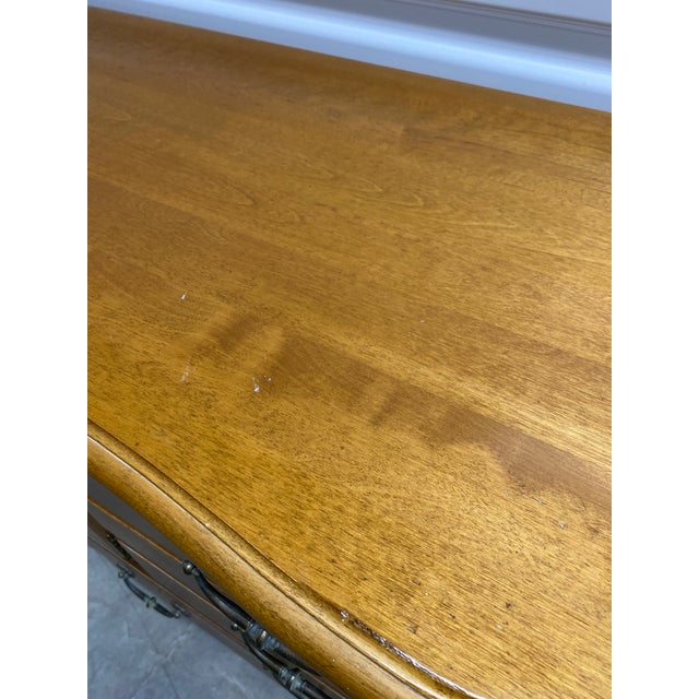 Wood Ethan Allen Triple Dresser For Sale - Image 7 of 12