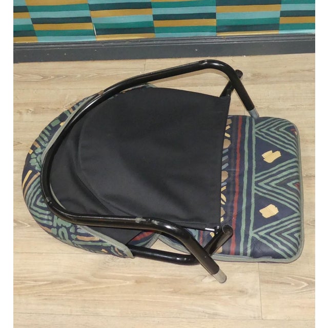Metal Cantilever Chairs with Washable Upholstered Covers, 1990s, Set of 2 For Sale - Image 14 of 15