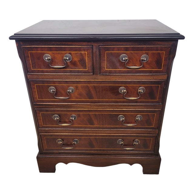 Vintage Chest of Drawers in Mahogany, 1950 For Sale