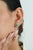 Not Yet Made - Made To Order 1.3Ct Emerald and Diamond Double Halo Stud Earrings in 14k Gold- A Pair For Sale - Image 5 of 16