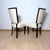 Art Deco Dining Chairs in Lacquer & Alcantara, Paris, 1930, Set of 10 For Sale - Image 12 of 18