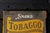 Early 20th Century Tobacco Girl Cloth Advertising Banner For Sale - Image 4 of 10
