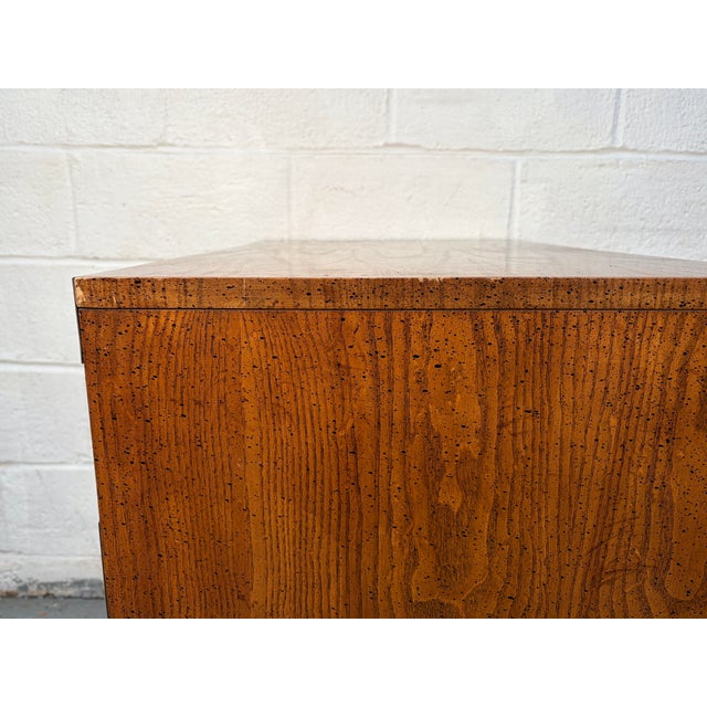Vintage Three-Drawer "Campaigner" Dresser by Dixie Furniture For Sale - Image 11 of 18