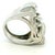 A striking vintage diamond ring crafted in platinum, dating to around the 1940s. The design is bold and architectural,...