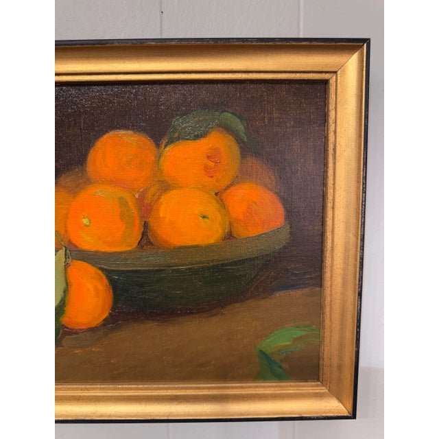 This beautiful still life of a bowl of clementines is the perfect kitchen piece. Original art by Nashville artist features...
